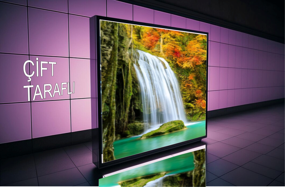 10 cm Çift Taraflı Ledbox & Lightbox